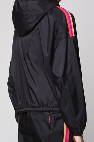Coupe-vent à capuche - Noir