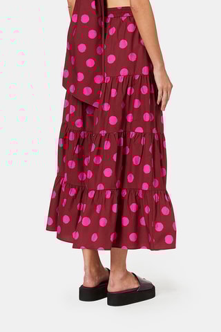 Pantalon wide legs taille haute - Jaune