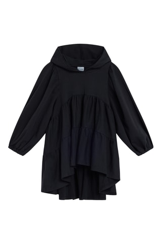 Sweat polaire à capuche - Noir