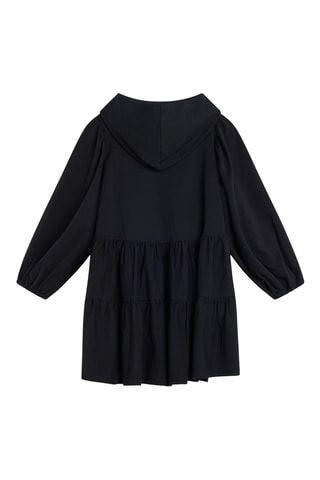 Sweat polaire à capuche - Noir