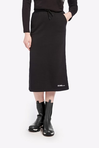 Jupe midi - Noir