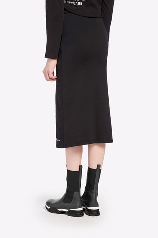 Jupe midi - Noir