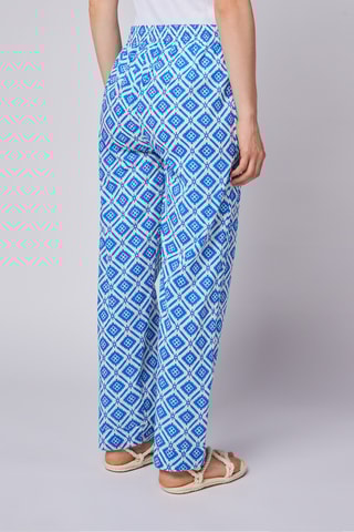 Pantalon - Blanc et bleu