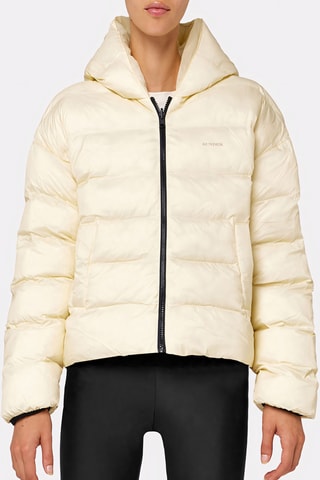 Doudoune à capuche - Ecru 