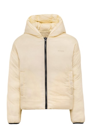 Doudoune à capuche - Ecru 