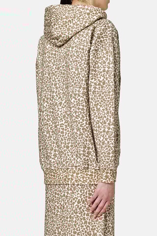 Sweat polaire à capuche - Marron clair