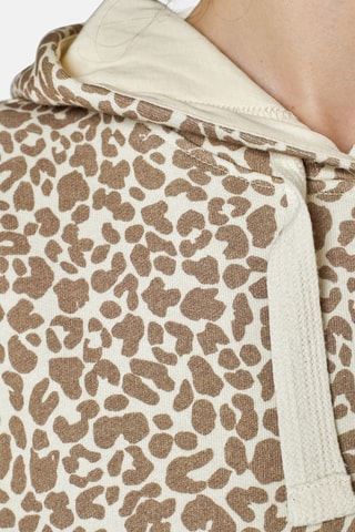 Sweat polaire à capuche - Marron clair