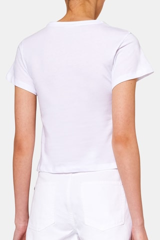 T-shirt cropped - Blanc