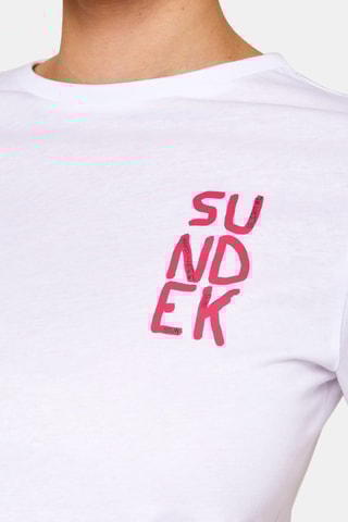 T-shirt cropped - Blanc