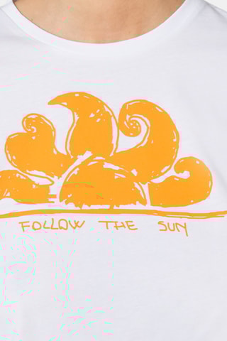 T-shirt cropped - Blanc