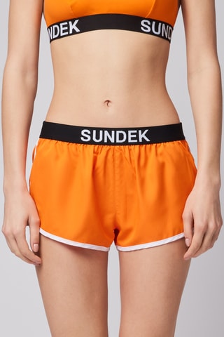 Short de bain - Orange