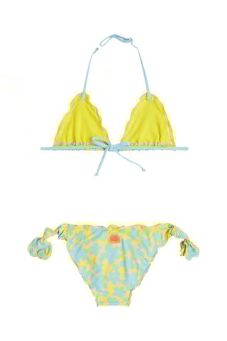 Maillot 2 pièces - Jaune