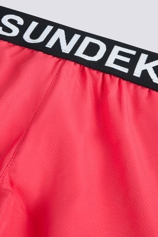 Short de bain - Rouge