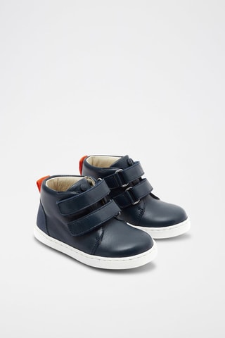 Hoge Leren Sneakers Consul Marineblauw