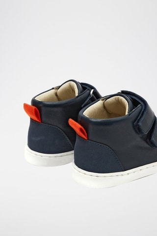 Hoge Leren Sneakers Consul Marineblauw