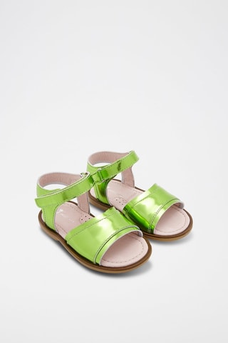 Lakleren Sandalen Bimba Irisee Felgroen