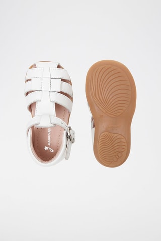 Leren Sandalen Fantine Wit