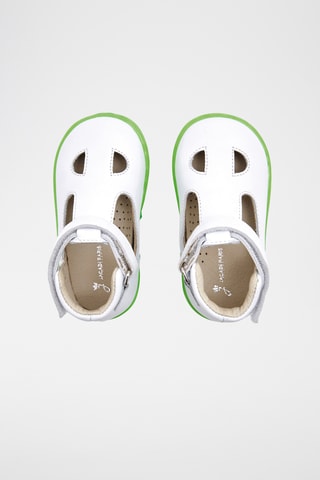 Leren Mary Janes - Wit