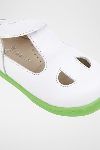 Leren Mary Janes - Wit