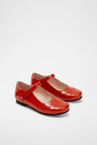 Lakleren Mary Janes - Rood