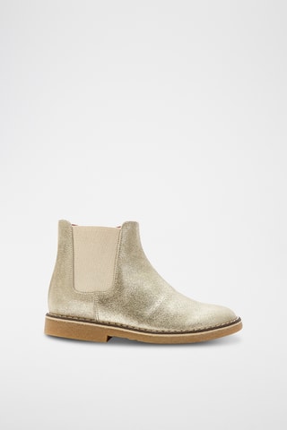 Spitleren Enkellaarzen - Goudkleurig