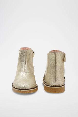 Spitleren Enkellaarzen - Goudkleurig