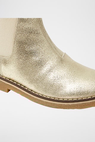 Spitleren Enkellaarzen - Goudkleurig