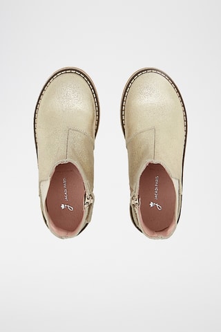 Spitleren Enkellaarzen - Goudkleurig