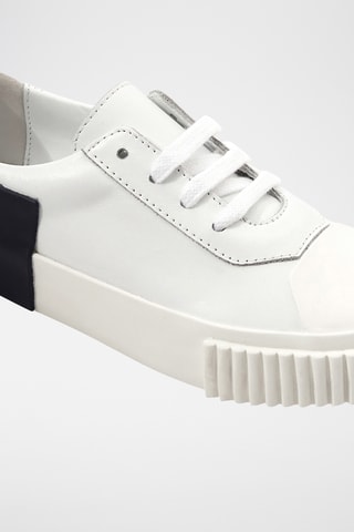 Leren Sneakers - Wit