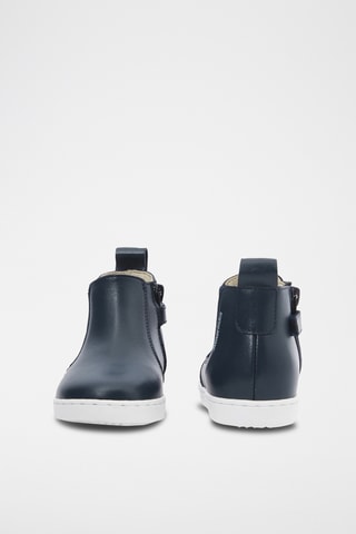 Leren Boots - Marineblauw