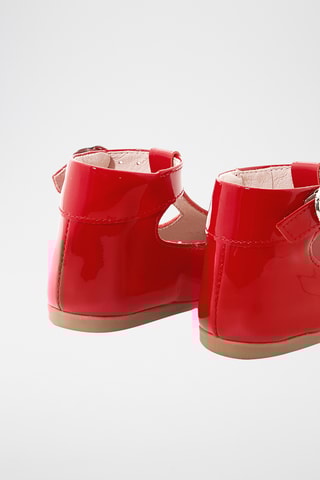 Lakleren Mary Janes - Rood