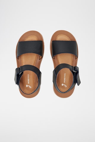 Leren Sandalen - Zwart