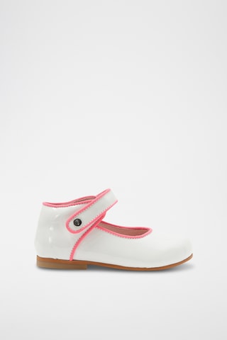 Lakleren Mary Janes - Wit