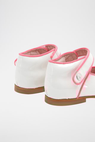 Lakleren Mary Janes - Wit