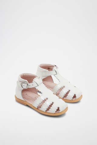 Lakleren Sandalen - Wit