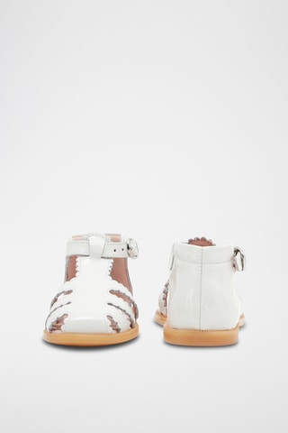 Lakleren Sandalen - Wit