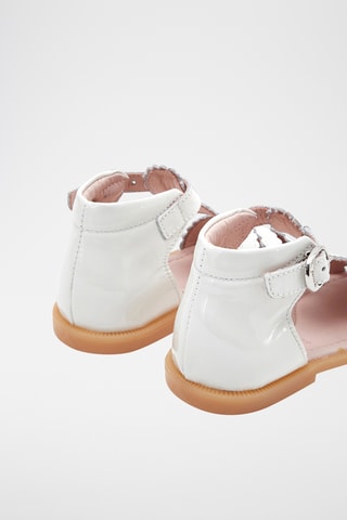 Lakleren Sandalen - Wit