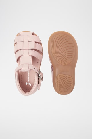 Lakleren Sandalen - Poederroze