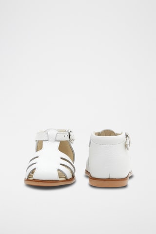 Leren Mary Janes - Wit