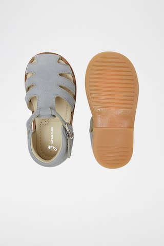 Leren Mary Janes - Hemelsblauw