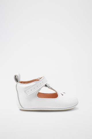 Leren Mary Janes - Wit