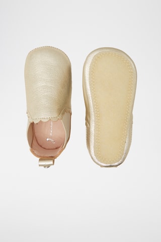 Leren Chelsea Boots - Goudkleurig