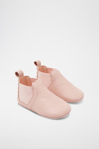 Leren Chelsea Boots - Poederroze