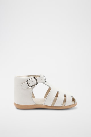 Leren Mary Janes - Wit