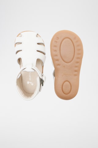 Leren Mary Janes - Wit