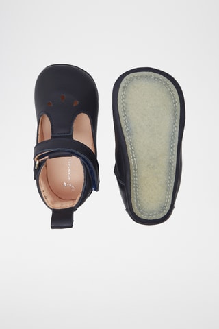 Leren Mary Janes - Wit