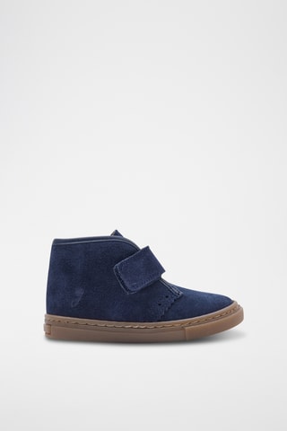 Nubuck Boots - Marineblauw