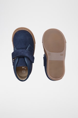 Nubuck Boots - Marineblauw