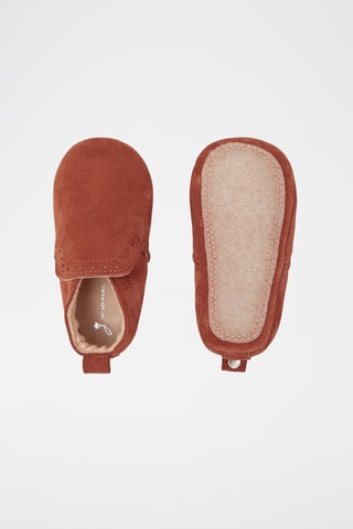 Nubuck Pantoffels - Bruin