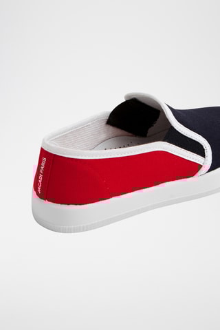 Slip-ons - Zwart en rood